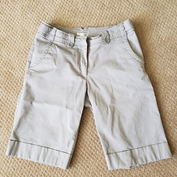 H&M light grey cotton walking shorts - Picture 1 of 2